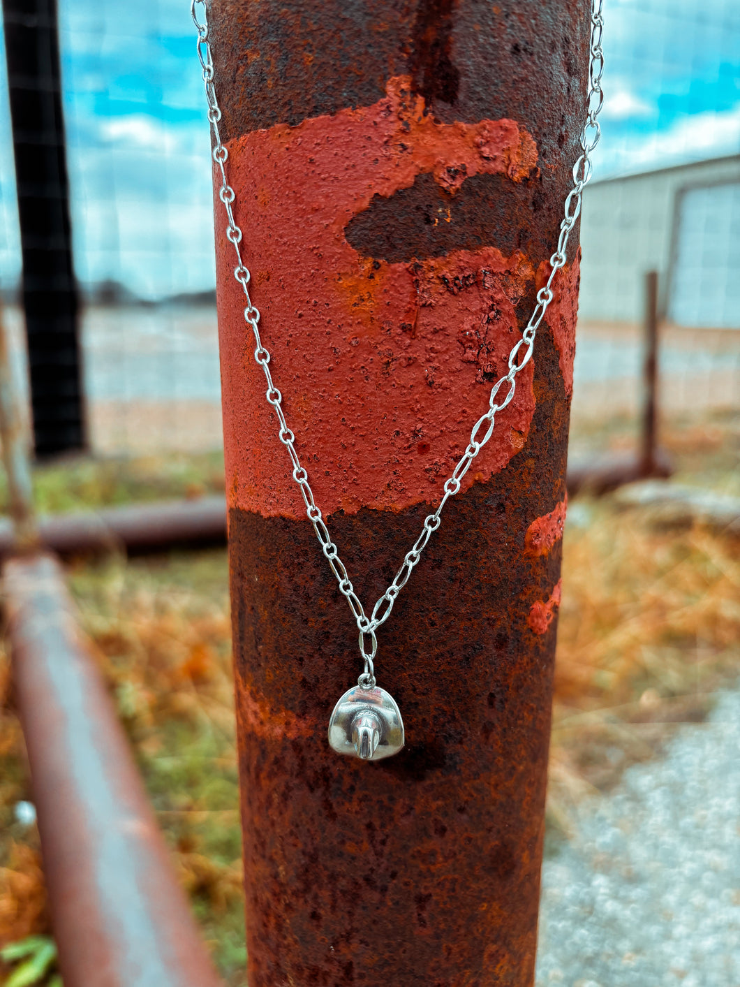 Cowboy Hat Necklace